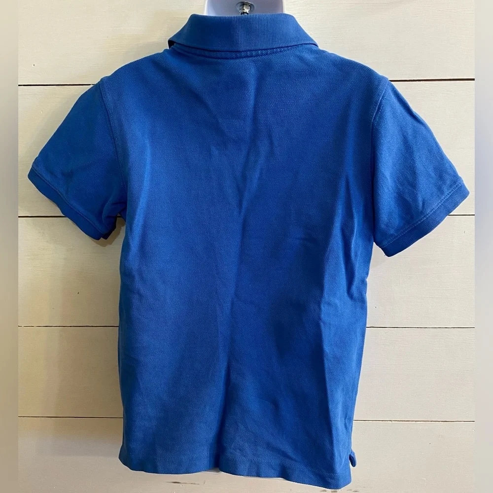 Vineyard Vines Boys’ Sz 5‎ Blue Mesh Knit Polo